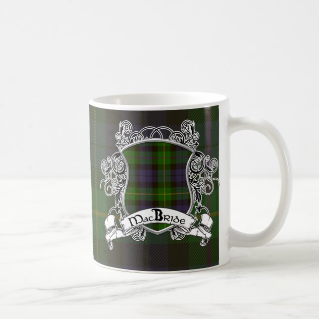 MacBride Tartan Shield Coffee Mug (Right)