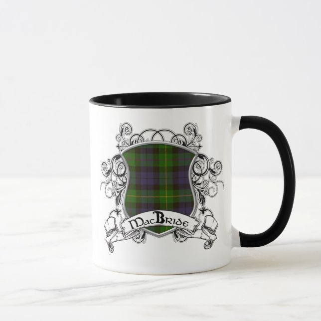 MacBride Tartan Shield Mug (Right)