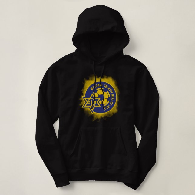Maccabi Tel Aviv  FC Football club Israel   Hoodie (Design Front)