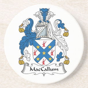 MacCallum Family Crest Coaster