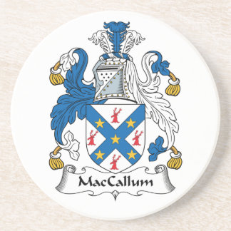 MacCallum Family Crest Coaster