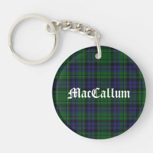 MacCallum Tartan Plaid Custom Key Chain