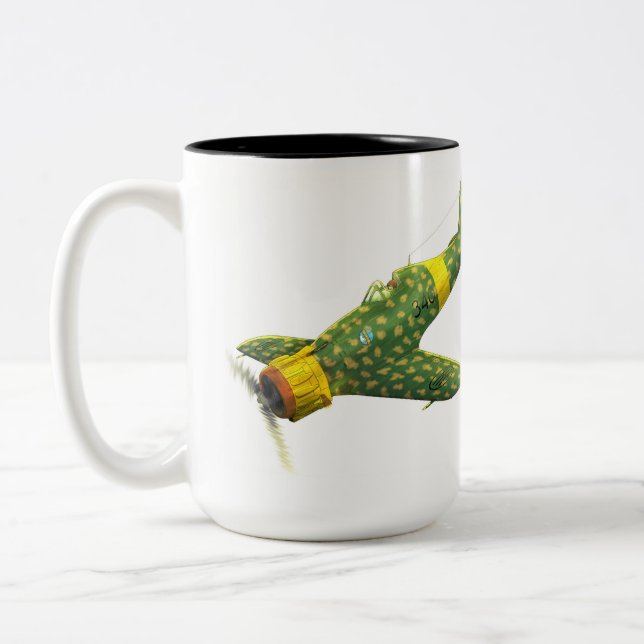 Macchi C.200 Saetta aeroplane mug (Left)