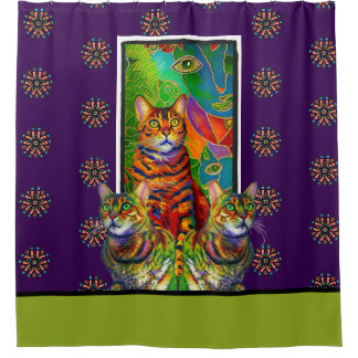 Macchi Design Shower Curtain