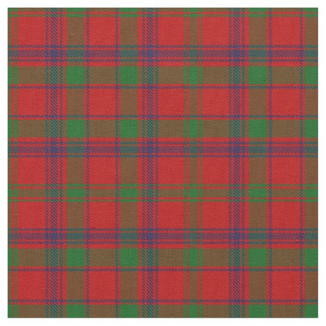 MacColl Clan Tartan Fabric (Close Up)
