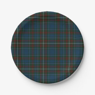 MacConnell Clan Tartan Plaid Paper Plate
