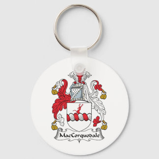 MacCorquodale Family Crest Key Ring