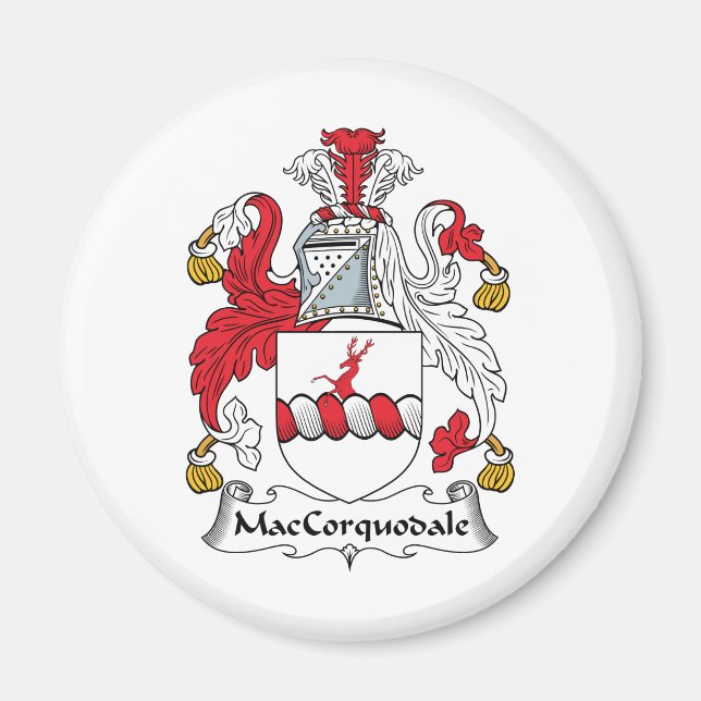 MacCorquodale Family Crest Magnet (Front)
