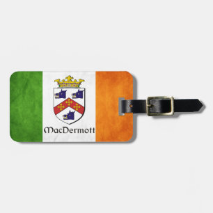 MacDermott Irish Luggage Tag