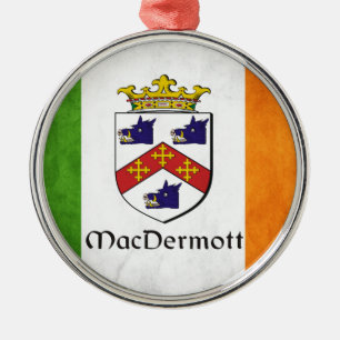 MacDermott Irish Metal Tree Decoration