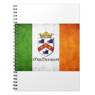 MacDermott Irish Spiral Notebook