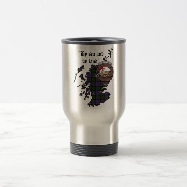 MacDonald Clan Badge Travel Mug (Center)