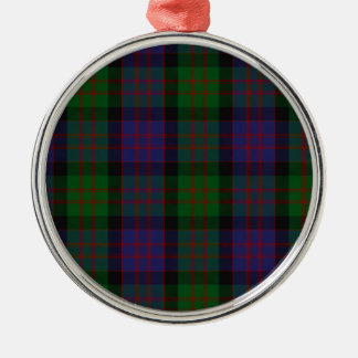MacDonald Clan Tartan Metal Tree Decoration