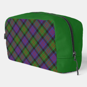 MacDonald Clan Tartan Scottish Plaid Dopp Kit