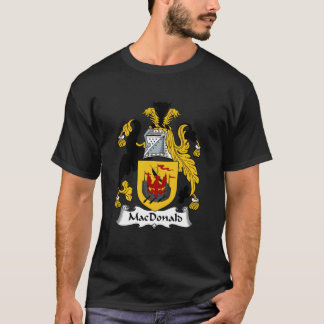 MacDonald Coat of Arms  MacDonald Family Crest Cla T-Shirt