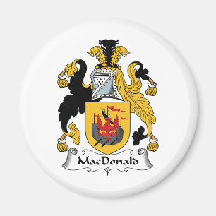 MacDonald Family Crest Magnet