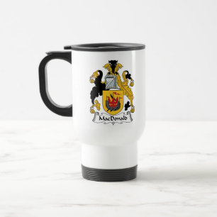 MacDonald Family Crest Travel Mug