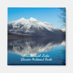 MacDonald Lake Glacier National Park Magnet
