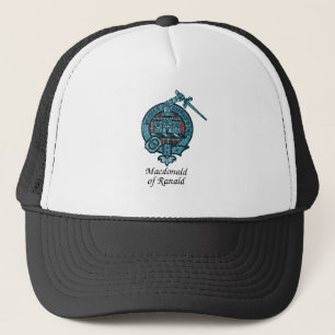 Macdonald Of Ranald Clan Crest Trucker Hat