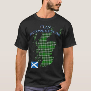 MacDonald of the Isles Scottish Tartan Scotland T-Shirt