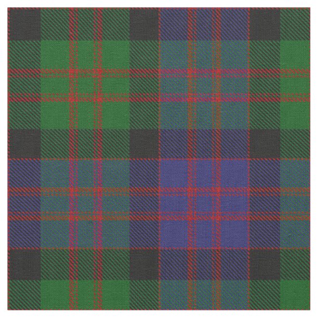 MacDonald Tartan Fabric (Close Up)