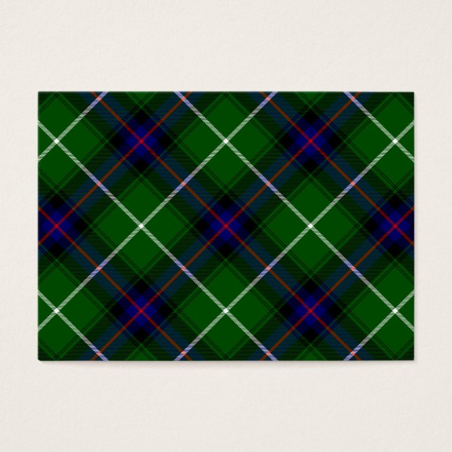 MacDonald tartan green blue plaid (Front)