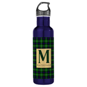 MacDonald Tartan Monogram M    710 Ml Water Bottle