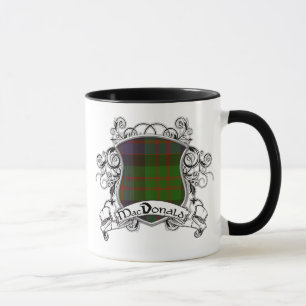 MacDonald Tartan Shield Mug