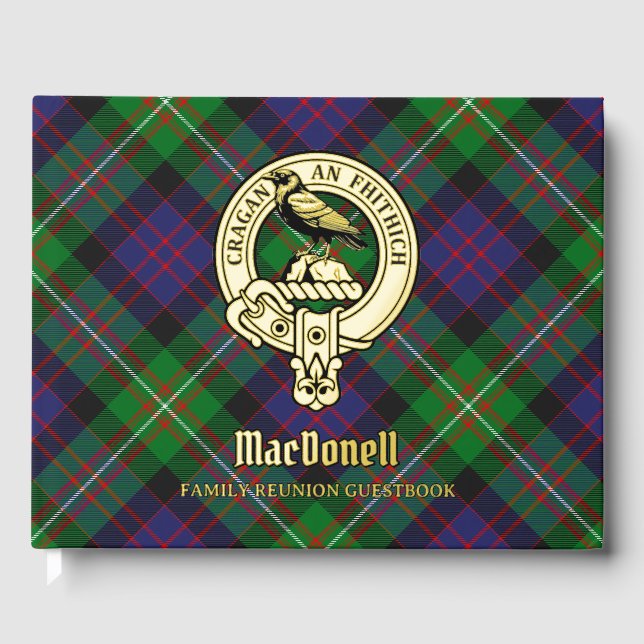 MacDonell Family Reunion Guest Book (Front)