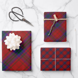 MacDougal Vestiarium Scoticum Tartan Wrapping Paper Sheet