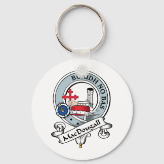 MacDougall Clan Badge Key Ring