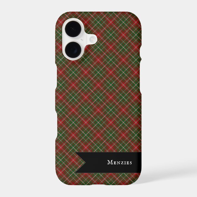 MacDougall Modern Clan Tartan Plaid Pattern (Back)