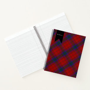 MacDougall Vestiarium Scoticum Red Plaid Notebook