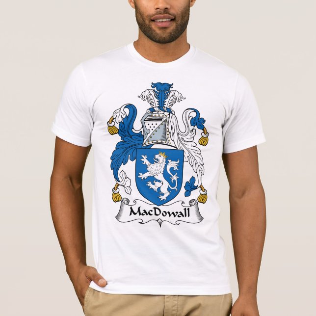 MacDowall Family Crest T-Shirt (Front)