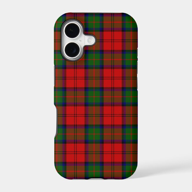 MacDuff tartan red green plaid (Back)