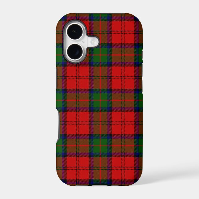 MacDuff tartan red green plaid (Back)