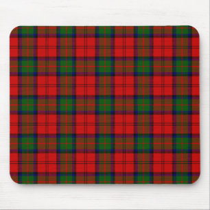 MacDuff tartan red green plaid Mouse Pad