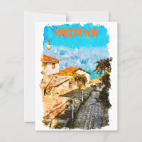 Macedonia Balkan Watercolor Travel