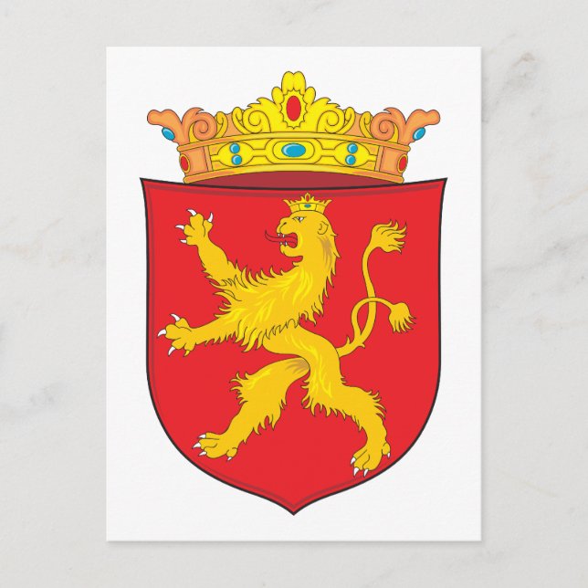 Macedonia Coat of Arms (1635) Postcard (Front)