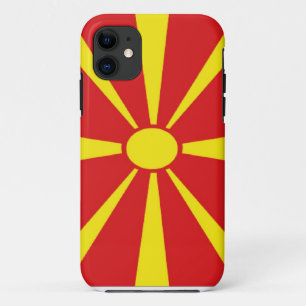 Macedonia Flag Case-Mate iPhone Case