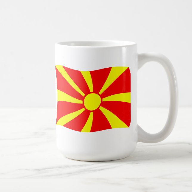 Macedonia Flag Mug (Right)