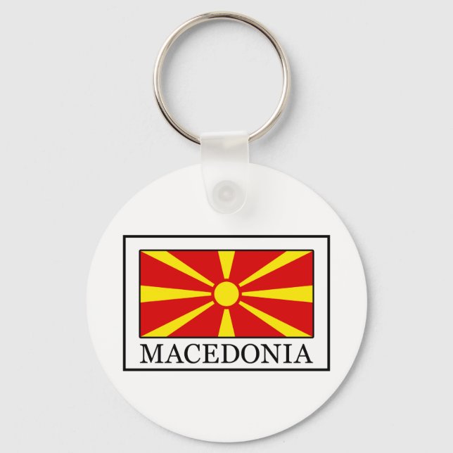 Macedonia Key Ring (Front)