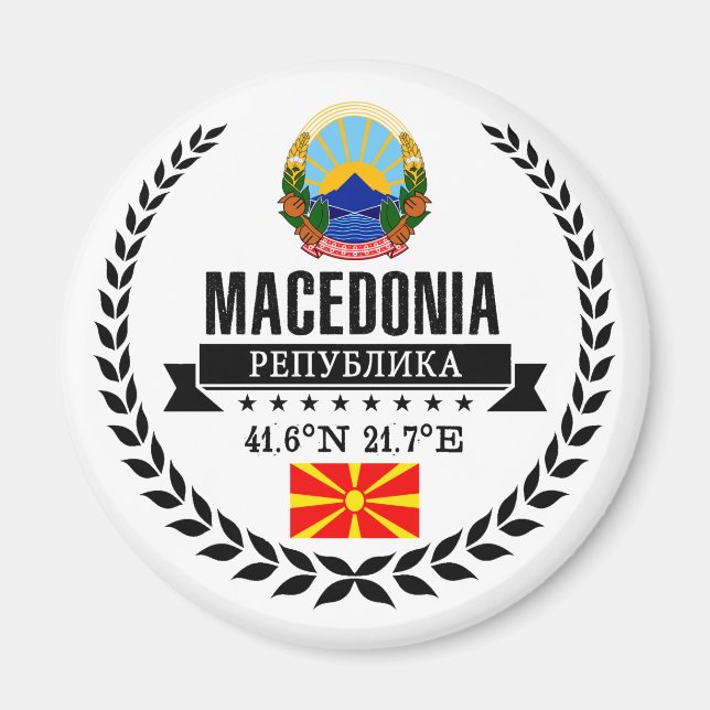 Macedonia Magnet (Front)