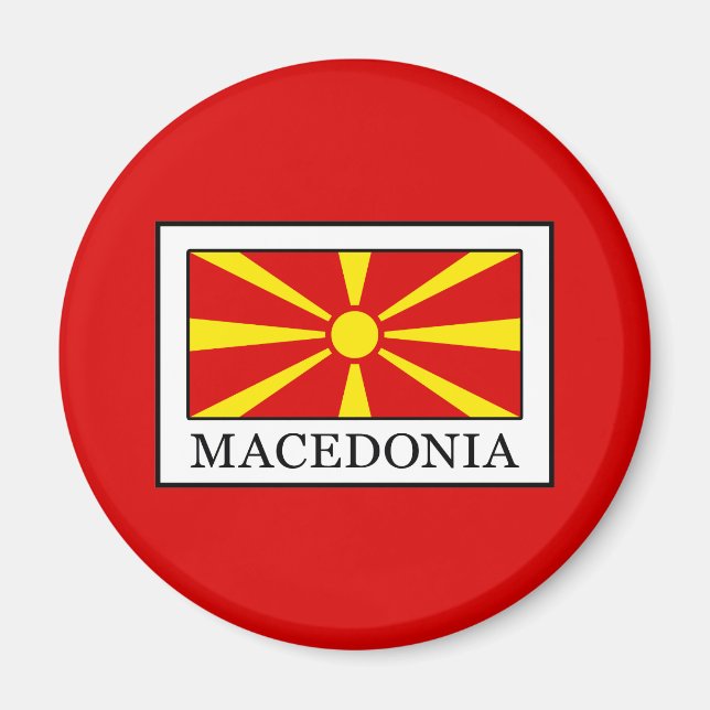 Macedonia Magnet (Front)