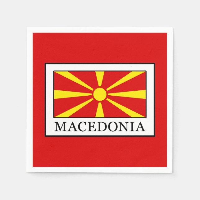Macedonia Napkin (Front)
