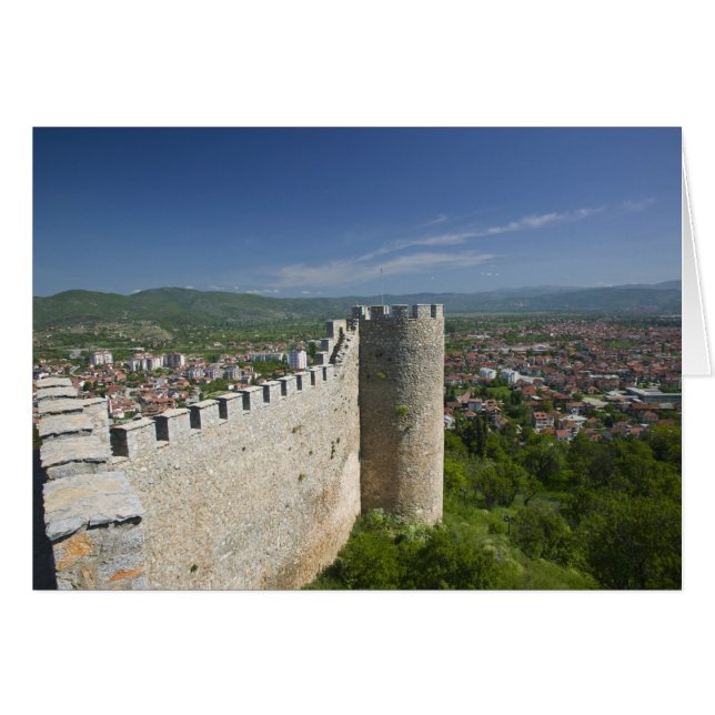 MACEDONIA, Ohrid. Car Samoil's Castle / (Front Horizontal)