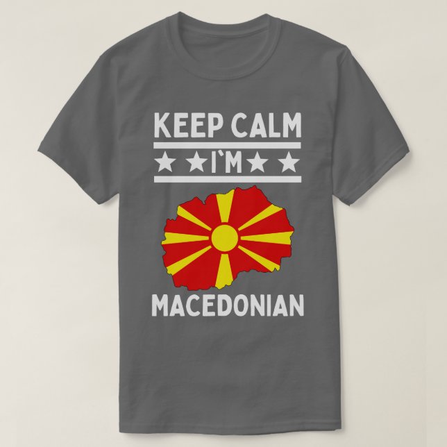 Macedonian 3 T-Shirt (Design Front)