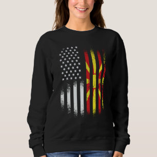 Macedonian American Heritage Month Macedonia Patri Sweatshirt