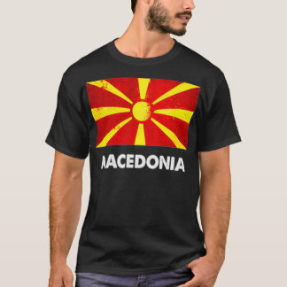 Macedonian Macedonia Flag  T-Shirt