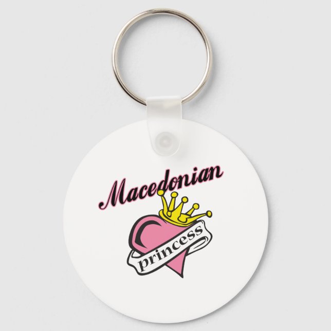Macedonian Princess Key Ring (Front)